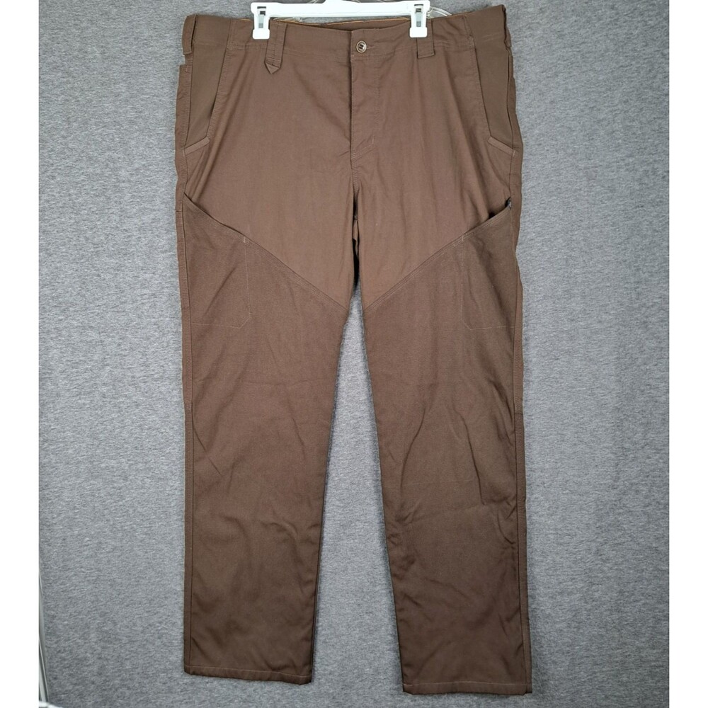 5.11 Tactical Pants Mens 34X35* Brown Cargo Double Knee Hiking Gorpcore Camp
